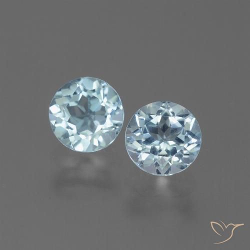 自然派の商品を探す 2.23ct スカイブルー トパーズ 宝石, ラウンドカット, ブラジル からGemSelectで. 在庫あり、世界各国へ発送!