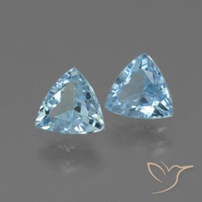 Shop natural 2.48ct スカイブルー トパーズ gems, トリリオン, from ブラジル at GemSelect. In stock, global shipping!