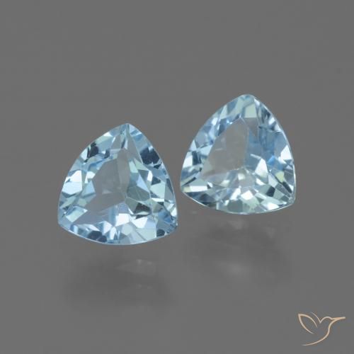 Shop natural 2.75ct スカイブルー トパーズ gems, トリリオン, from ブラジル at GemSelect. In stock, global shipping!