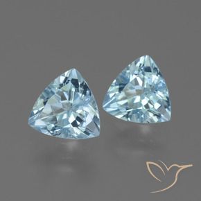 Shop natural 2.66ct スカイブルー トパーズ gems, トリリオン, from ブラジル at GemSelect. In stock, global shipping!