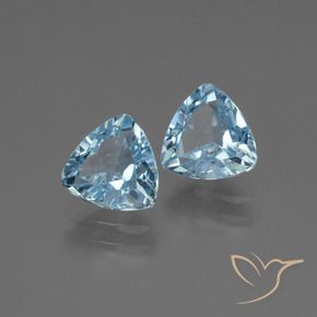 Shop natural 2.59ct スカイブルー トパーズ gems, トリリオン, from ブラジル at GemSelect. In stock, global shipping!