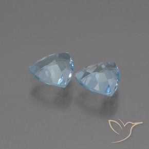 Shop natural 2.59ct スカイブルー トパーズ gems, トリリオン, from ブラジル at GemSelect. In stock, global shipping!