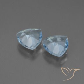 Shop natural 2.64ct スカイブルー トパーズ gems, トリリオン, from ブラジル at GemSelect. In stock, global shipping!