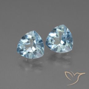 Shop natural 2.72ct スカイブルー トパーズ gems, トリリオン, from ブラジル at GemSelect. In stock, global shipping!