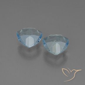 Shop natural 2.72ct スカイブルー トパーズ gems, トリリオン, from ブラジル at GemSelect. In stock, global shipping!