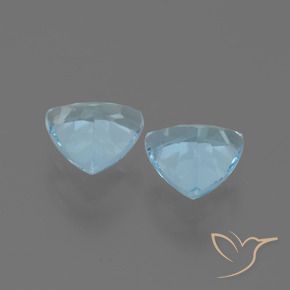Shop natural 2.61ct スカイブルー トパーズ gems, トリリオン, from ブラジル at GemSelect. In stock, global shipping!