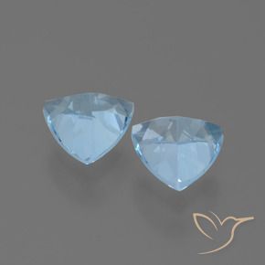 Shop natural 2.91ct スカイブルー トパーズ gems, トリリオン, from ブラジル at GemSelect. In stock, global shipping!
