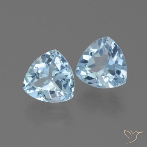 Shop natural 3.25ct スイスブルー トパーズ gems, トリリオン, from ブラジル at GemSelect. In stock, global shipping!
