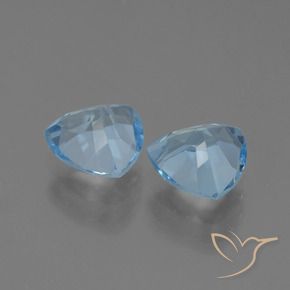 Shop natural 2.89ct スイスブルー トパーズ gems, トリリオン, from ブラジル at GemSelect. In stock, global shipping!