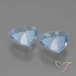 Shop natural 2.57ct スカイブルー トパーズ gems, トリリオン, from ブラジル at GemSelect. In stock, global shipping!