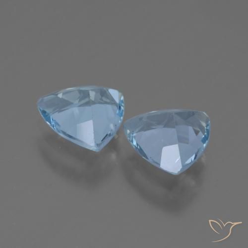 自然派の商品を探す 2.50ct スカイブルー トパーズ 宝石, トリリアント, ブラジル からGemSelectで. 在庫あり、世界各国へ発送!