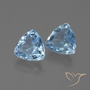 Shop natural 2.55ct スカイブルー トパーズ gems, トリリオン, from ブラジル at GemSelect. In stock, global shipping!