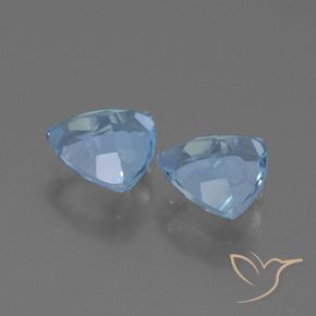 Shop natural 2.55ct スカイブルー トパーズ gems, トリリオン, from ブラジル at GemSelect. In stock, global shipping!