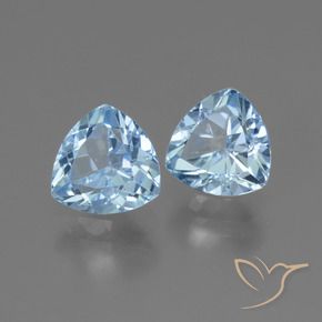 Shop natural 2.85ct スカイブルー トパーズ gems, トリリオン, from ブラジル at GemSelect. In stock, global shipping!