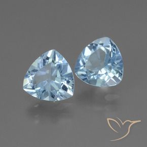Shop natural 2.78ct スカイブルー トパーズ gems, トリリオン, from ブラジル at GemSelect. In stock, global shipping!