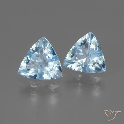 Shop natural 2.57ct スカイブルー トパーズ gems, トリリオン, from ブラジル at GemSelect. In stock, global shipping!