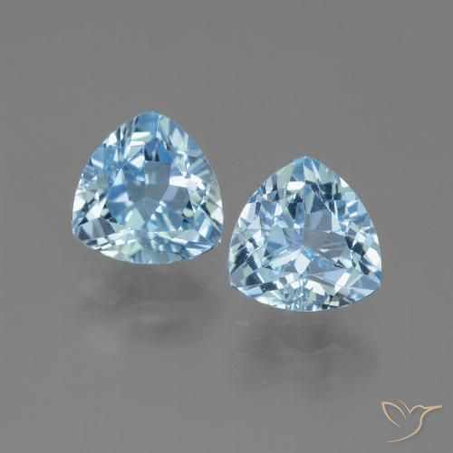 Shop natural 3.00ct スイスブルー トパーズ gems, トリリオン, from ブラジル at GemSelect. In stock, global shipping!