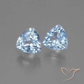 Shop natural 3.01ct スカイブルー トパーズ gems, トリリオン, from ブラジル at GemSelect. In stock, global shipping!