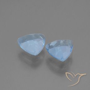 Shop natural 2.83ct スカイブルー トパーズ gems, トリリオン, from ブラジル at GemSelect. In stock, global shipping!