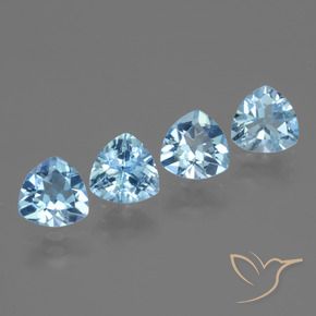 Shop natural 4.98ct スカイブルー トパーズ gems, トリリオン, from ブラジル at GemSelect. In stock, global shipping!