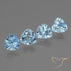 Shop natural 5.25ct スカイブルー トパーズ gems, トリリオン, from ブラジル at GemSelect. In stock, global shipping!