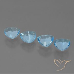 Shop natural 5.25ct スカイブルー トパーズ gems, トリリオン, from ブラジル at GemSelect. In stock, global shipping!