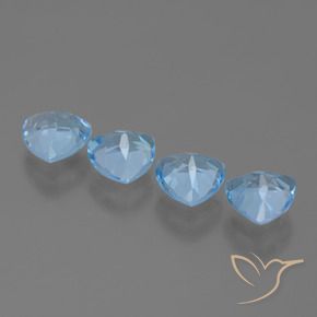 Shop natural 5.73ct スカイブルー トパーズ gems, トリリオン, from ブラジル at GemSelect. In stock, global shipping!