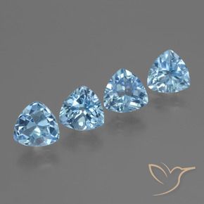 Shop natural 5.40ct スイスブルー トパーズ gems, トリリオン, from ブラジル at GemSelect. In stock, global shipping!