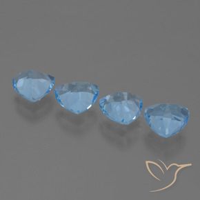 Shop natural 5.40ct スイスブルー トパーズ gems, トリリオン, from ブラジル at GemSelect. In stock, global shipping!