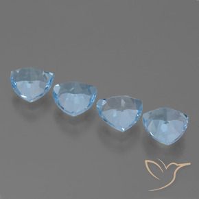 Shop natural 5.96ct スカイブルー トパーズ gems, トリリオン, from ブラジル at GemSelect. In stock, global shipping!