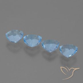Shop natural 5.24ct スカイブルー トパーズ gems, トリリオン, from ブラジル at GemSelect. In stock, global shipping!