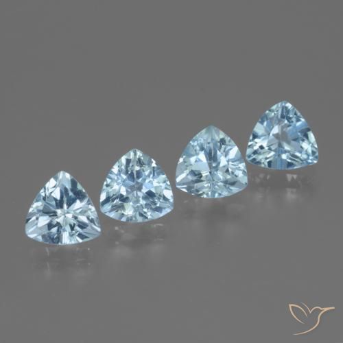 Shop natural 5.63ct スカイブルー トパーズ gems, トリリオン, from ブラジル at GemSelect. In stock, global shipping!