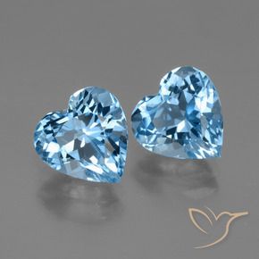 自然派の商品を探す 6.26ct スイスブルー トパーズ 宝石, ハート型, ブラジル からGemSelectで. 在庫あり、世界各国へ発送!