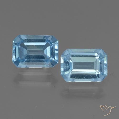 Shop natural 2.12ct スイスブルー トパーズ gems, 八角形 / エメラルドカット, from ブラジル at GemSelect. In stock, global shipping!