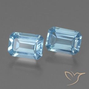 Shop natural 2.16ct スカイブルー トパーズ gems, 八角形 / エメラルドカット, from ブラジル at GemSelect. In stock, global shipping!