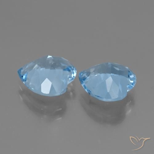 Shop natural 5.37ct スイスブルー トパーズ gems, 心臓, from ブラジル at GemSelect. In stock, global shipping!