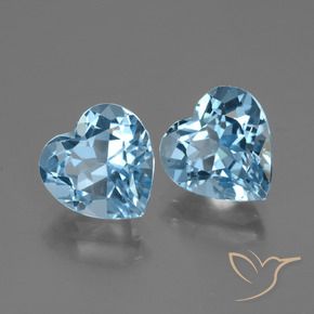 Shop natural 6.06ct スイスブルー トパーズ gems, 心臓, from ブラジル at GemSelect. In stock, global shipping!