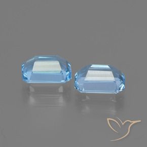 Shop natural 2.25ct スカイブルー トパーズ gems, 八角形 / エメラルドカット, from ブラジル at GemSelect. In stock, global shipping!