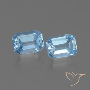 Shop natural 2.32ct スイスブルー トパーズ gems, 八角形 / エメラルドカット, from ブラジル at GemSelect. In stock, global shipping!