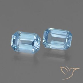 Shop natural 2.20ct スイスブルー トパーズ gems, 八角形 / エメラルドカット, from ブラジル at GemSelect. In stock, global shipping!