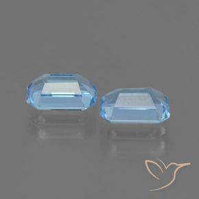 Shop natural 2.20ct スイスブルー トパーズ gems, 八角形 / エメラルドカット, from ブラジル at GemSelect. In stock, global shipping!
