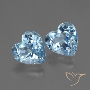 Shop natural 6.13ct スイスブルー トパーズ gems, 心臓, from ブラジル at GemSelect. In stock, global shipping!