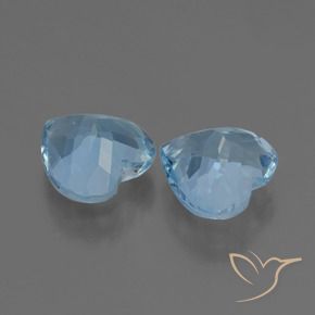 Shop natural 6.13ct スイスブルー トパーズ gems, 心臓, from ブラジル at GemSelect. In stock, global shipping!