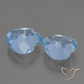 Shop natural 6.21ct スカイブルー トパーズ gems, 心臓, from ブラジル at GemSelect. In stock, global shipping!
