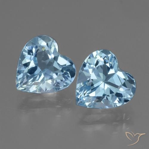 Shop natural 5.64ct スイスブルー トパーズ gems, 心臓, from ブラジル at GemSelect. In stock, global shipping!