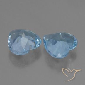 Shop natural 5.64ct スイスブルー トパーズ gems, 心臓, from ブラジル at GemSelect. In stock, global shipping!
