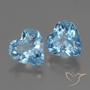 Shop natural 6.07ct スイスブルー トパーズ gems, 心臓, from ブラジル at GemSelect. In stock, global shipping!