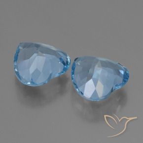 Shop natural 5.84ct スイスブルー トパーズ gems, 心臓, from ブラジル at GemSelect. In stock, global shipping!