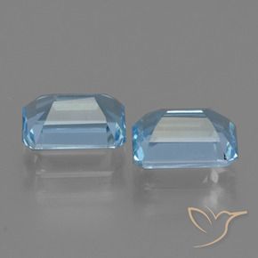 Shop natural 2.60ct スイスブルー トパーズ gems, 八角形 / エメラルドカット, from ブラジル at GemSelect. In stock, global shipping!