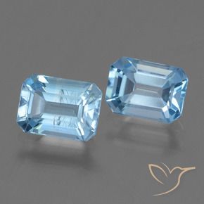 Shop natural 2.38ct スイスブルー トパーズ gems, 八角形 / エメラルドカット, from ブラジル at GemSelect. In stock, global shipping!